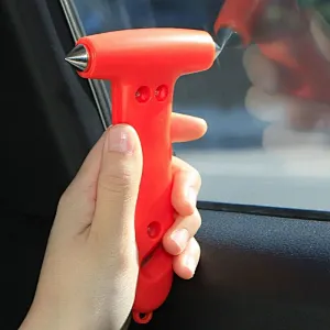 Auto Car Emergency Safety Hammer Window-breaking Belt Cutter